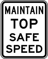 Maintain Top Safe Speed EM-4